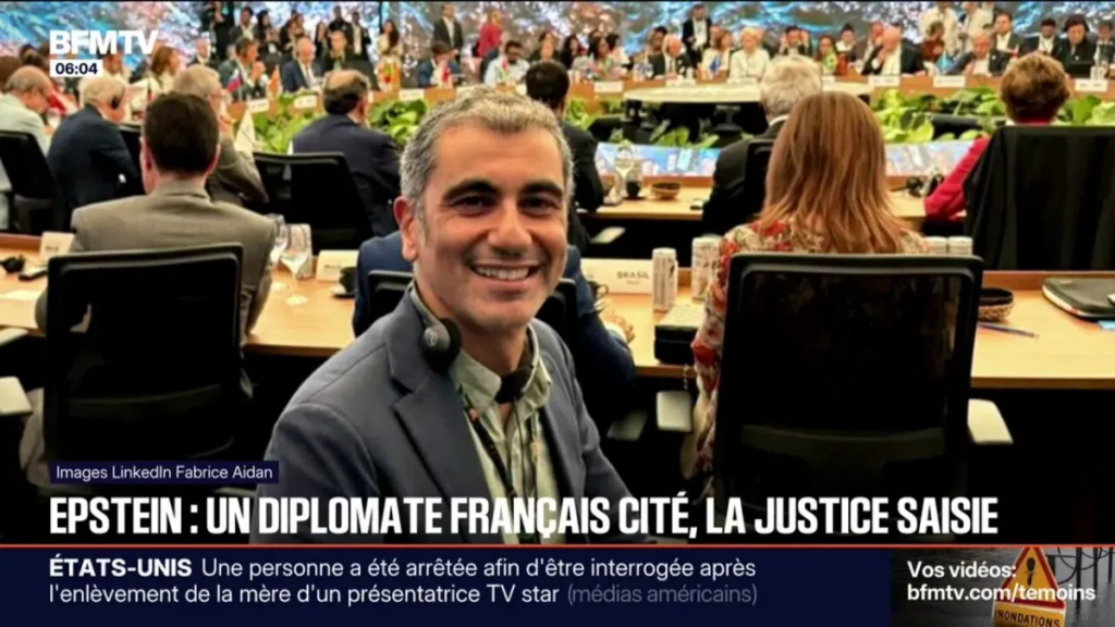Affaire Epstein : Ce que cache le diplomate Fabrice Aidan image 5d547e96 a9f6 49d1 ae5d 752d9f23d7d4.png
